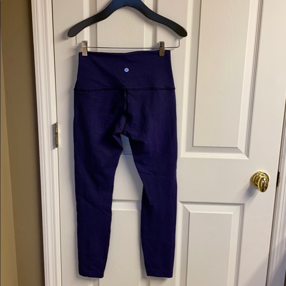 Lululemon mid rise leggings size 6